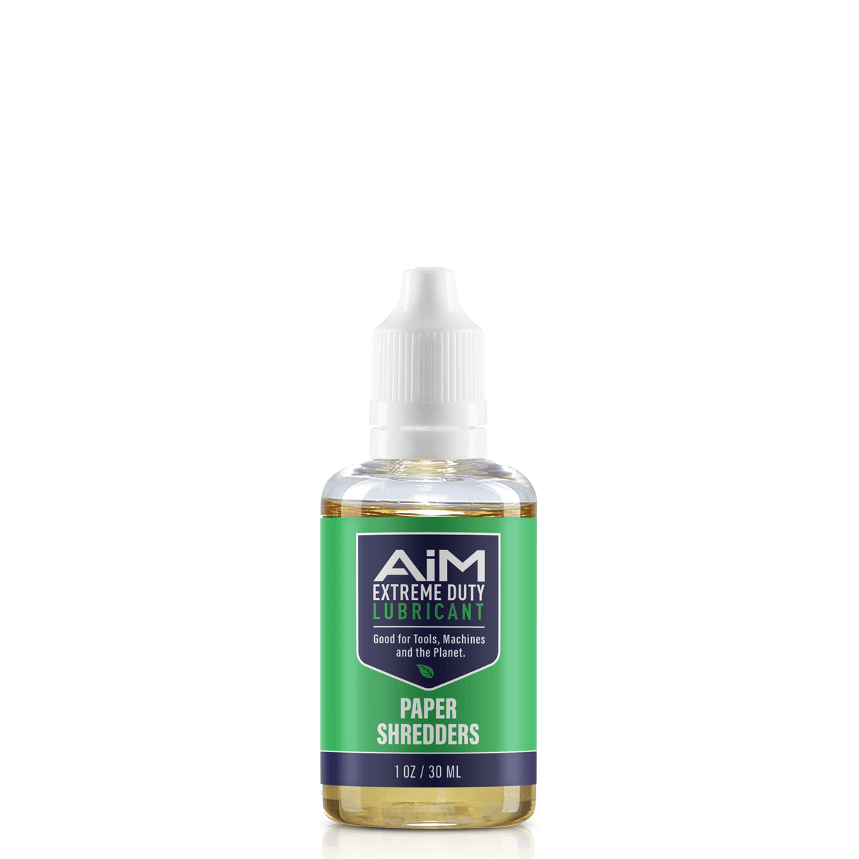 AiM Paper Shredder Lubricant (Specialty, 1 oz) - eco friendly, non toxic lubricant for rust prevention and machine protection.