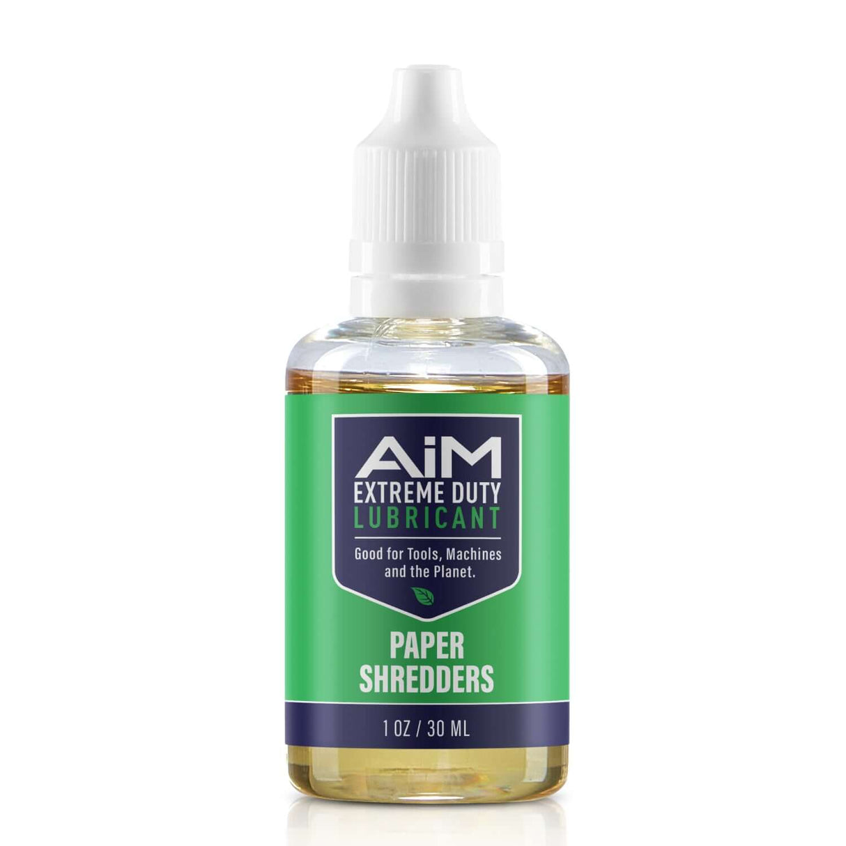 AiM Paper Shredder Lubricant (Specialty, 1 oz) - eco friendly non toxic spray for rust prevention and machine maintenance