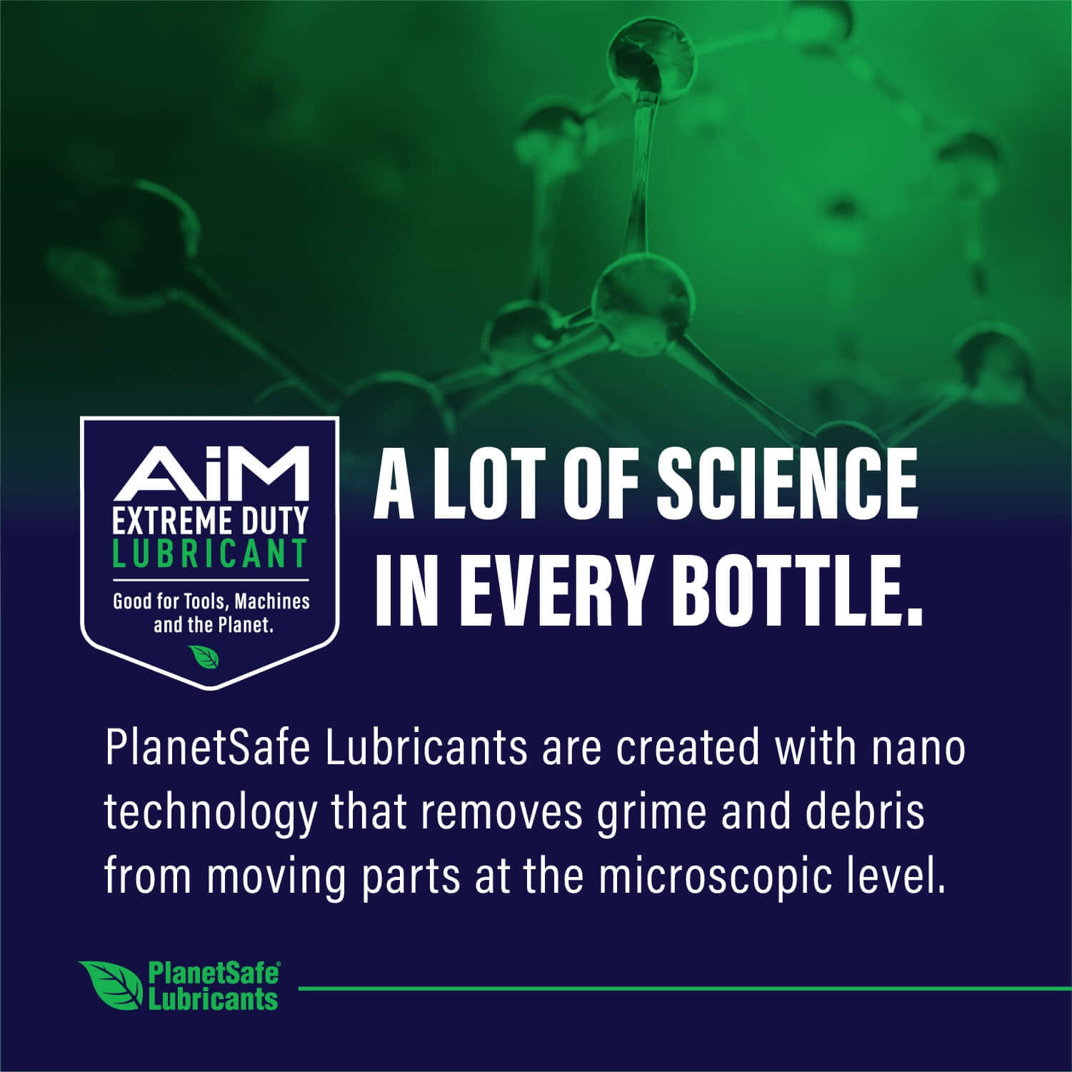AiM All Purpose Extreme Duty Lubricant (1oz) - non toxic, eco friendly, long lasting lubricant with rust prevention and corrosion protection.