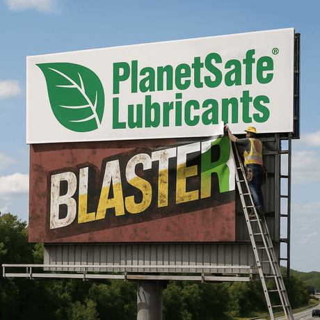 PB Blaster Alternative: Why PlanetSafe Is the Best lubricant billboard comparison image