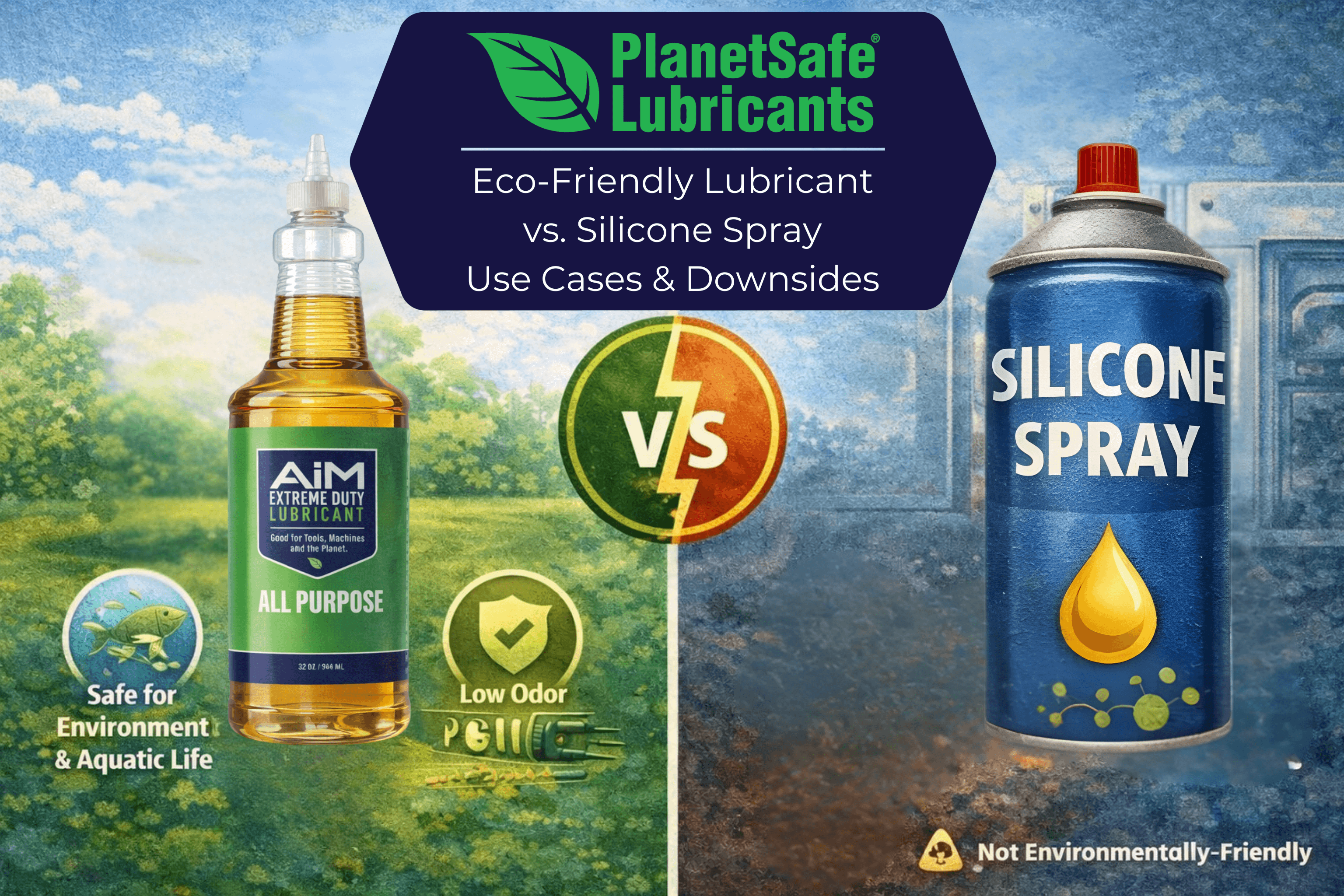 Eco-Friendly Lubricant vs Silicone Spray: Pros & Cons PlanetSafe Lubricants Eco-Friendly Lubricant vs Silicone Spray: Pros & Cons PlanetSafe Lubricants