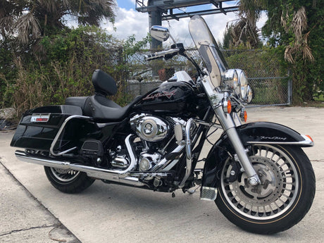 How to Fix Engine Pinging on a Harley Davidson Motorcycle? - Black Harley Davidson parked outdoors