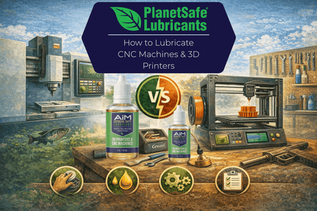 How to Lubricate CNC Machines & 3D Printers (Step-by-Step Guide)