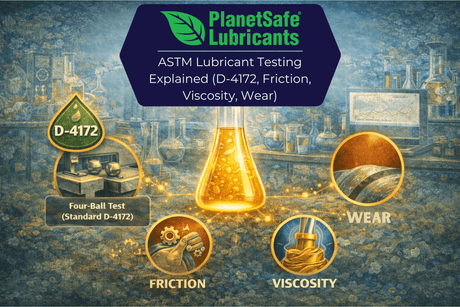 ASTM Lubricant Testing Explained (D-4172, Friction, Viscosity, Wear) illustration
