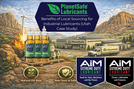 Benefits of Local Sourcing for Industrial Lubricants (Utah Case Study) featuring AiM Extreme Duty Lubricant