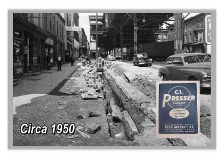 C.L. Presser Company Becomes PlanetSafe Distributor to Amtrak Nationally and Industry in the Northeast Region, historical circa 1950 image