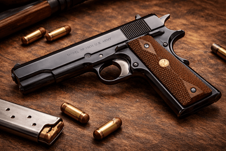 Dr. Brad Root, D.O. Solves FrogLube problem with AiM on his 1911 Handgun