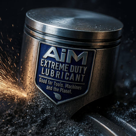 "AiM Lubricant: Guide to Agricultural, Industrial & Marine Formula" extreme duty container.