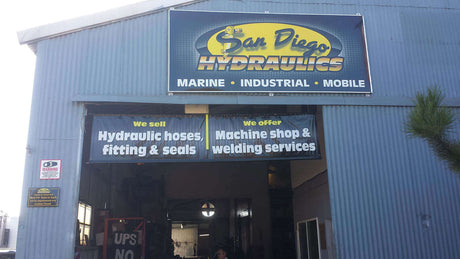 San Diego Hydraulics storefront specializing in Marine, Industrial, Mobile services - San Diego Hydraulics Goes PlanetSafe