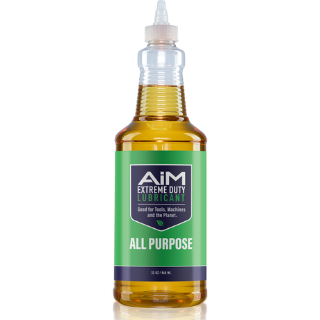 AiM All Purpose Lubricant (32oz) for rust prevention and non-toxic tool protection.