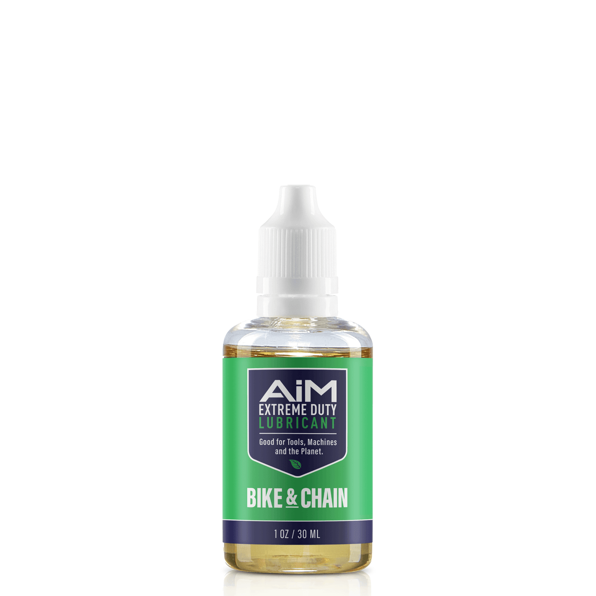 AiM Bike Chain Lubricant (Specialty, 1 oz) - Eco-friendly, non-toxic, biodegradable, rust prevention lubricant for bikes and chains.