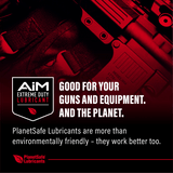 AiM Weapons Grade CLP Pistol Cleaner (2x1oz + 2 applicator bottles) - non toxic, eco friendly, rust prevention lubricant spray