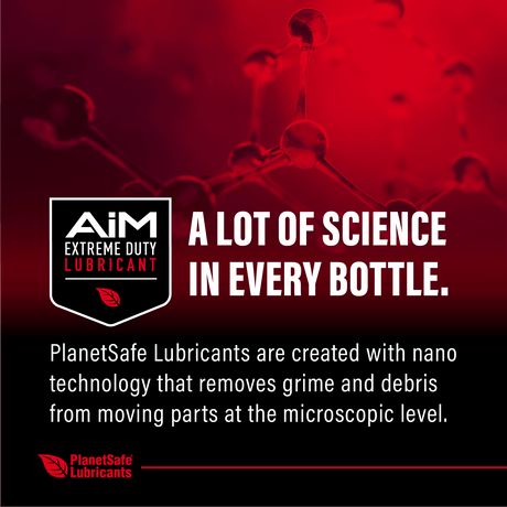 AiM Weapons Grade CLP Rifle Cleaner (2x1oz + 2 applicator bottles) with nano technology for extreme duty lubrication.