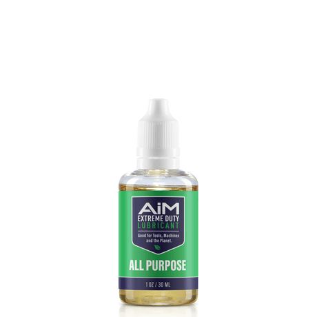 AiM All Purpose Extreme Duty Lubricant (1oz) eco-friendly, non-toxic spray for rust prevention, lubrication, and metal protection.