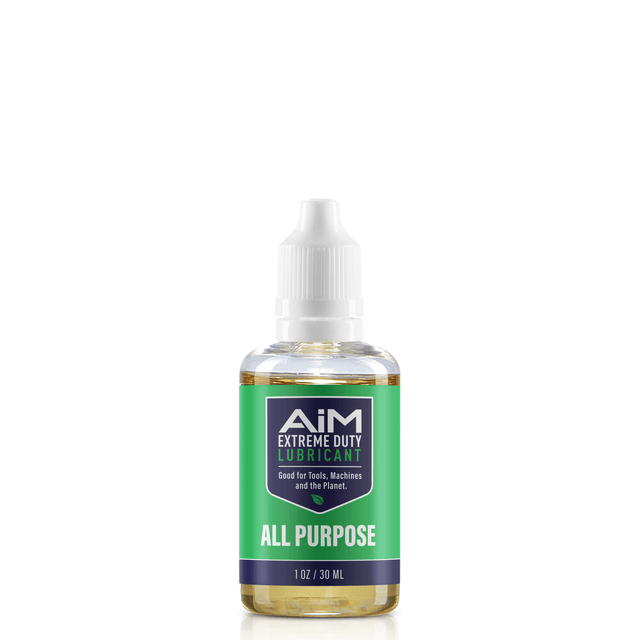 AiM All Purpose Extreme Duty Lubricant (1oz) eco-friendly, non-toxic spray for rust prevention, lubrication, and metal protection.
