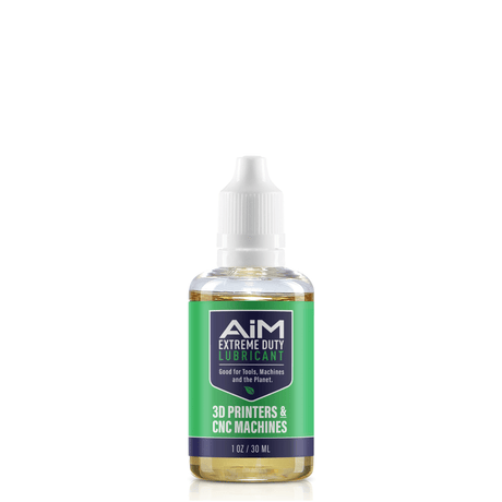 AiM 3D Printers & CNC Machines (Specialty, 1 oz) lubricant bottle for smooth Z-axis screws and linear rails, dust-resistant non-gumming