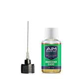 Alt Tag: AiM Grandfather Clocks Lubricant (Specialty, 1 oz) bottle with needle-tip applicator for deep movement plates, non-gumming