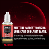 AiM Weapons Grade CLP Bundle (0.70oz + 1oz + 1oz) for rust prevention and lubrication.