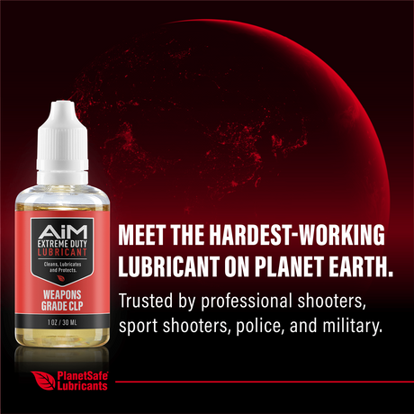 AiM Weapons Grade CLP Bundle (0.70oz + 1oz + 1oz) for rust prevention and lubrication.