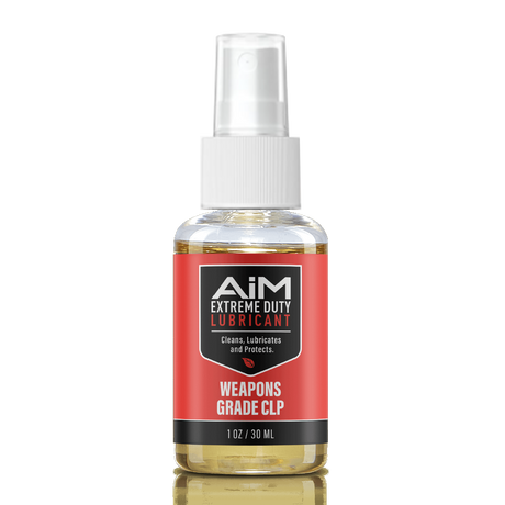 AiM Weapons Grade CLP (1oz + sprayer applicator) - rust prevention, non toxic, eco friendly, gun lubricant with corrosion inhibitor benefits