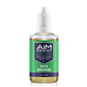 AiM Paper Shredder Lubricant (Specialty, 1 oz) - eco friendly non toxic spray for rust prevention and machine maintenance