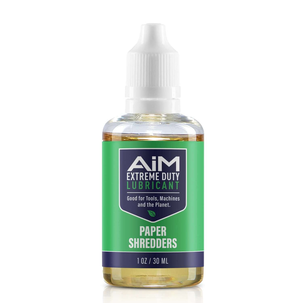 AiM Paper Shredder Lubricant 1 oz - Protect & Enhance PlanetSafe Lubricants AiM Paper Shredder Lubricant 1 oz - Protect & Enhance PlanetSafe Lubricants