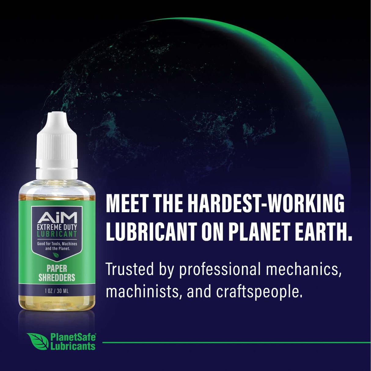 AiM Paper Shredder Lubricant (Specialty, 1 oz) for protecting office machines, eco-friendly, non-toxic, rust prevention.