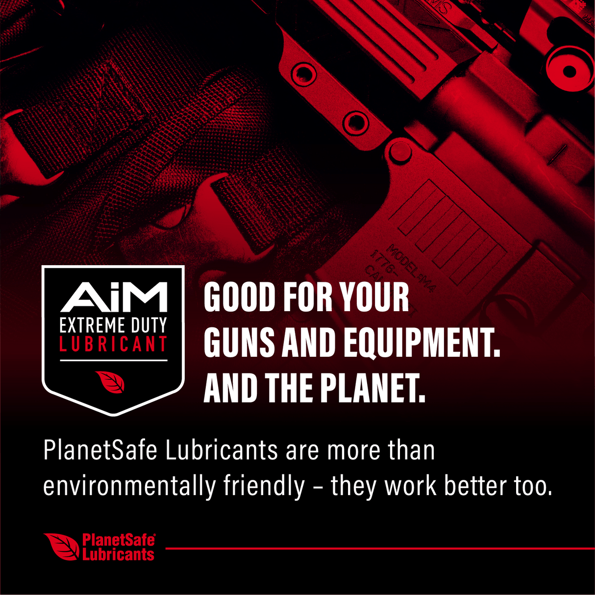 AiM Weapons Grade CLP (1oz + precision applicator) for eco-friendly gun and equipment maintenance, anti-rust and lubricant spray.