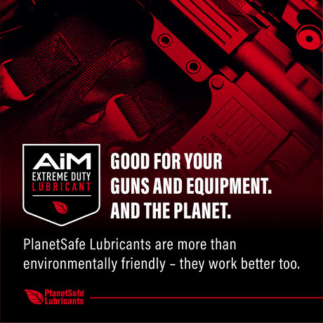AiM Weapons Grade CLP (1oz + precision applicator) for eco-friendly gun and equipment maintenance, anti-rust and lubricant spray.