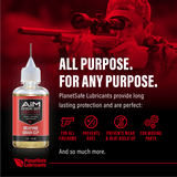 AiM Weapons Grade CLP (1oz + precision applicator) all-purpose lubricant for firearms protection and rust prevention.