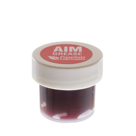 AiM Extreme Duty Grease (0.25 oz) - eco friendly lubricant for rust prevention and metal protection, ideal for machinists and mechanics.