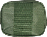 Green tactical pouch for carrying outdoor essentials