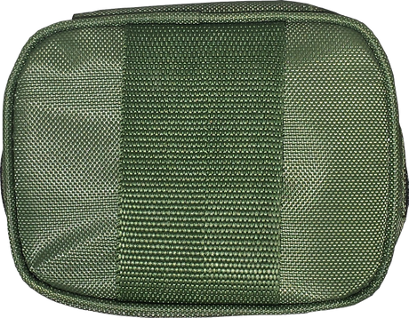 Green tactical pouch for carrying outdoor essentials