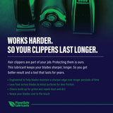 AiM Hair Clippers & Electric Razors Lubricant (Specialty, 1 oz) keeps clipper and razor blades cool, reduces friction, prevents rust, extends motor life