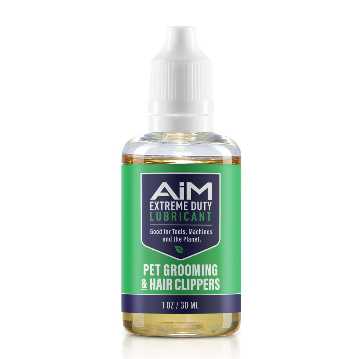 AiM Pet Clipper Lubricant (Specialty, 1oz) eco-friendly non-toxic rust prevention spray for pet grooming and hair clippers.