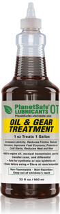 OT Oil & Gear Treatment (Additive, 32oz + yorker applicator) - eco friendly, non toxic, biodegradable lubricant for engines and equipment.