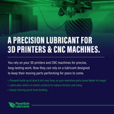Alt Tag: AiM 3D Printers & CNC Machines (Specialty, 1 oz) precision lubricant for 3D printers & CNC machines, smooth Z-axis screws and rails